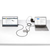 StarTech.com 4-Port USB-C Hub with USB-C DP Alt Mode Video Output 4K 60Hz - 3x USB-A, 1x USB Type-C, 100W Power Delivery Pass-Through, USB 3.2 10Gbps, 1ft/30cm Cable, Portable USB Hub