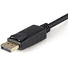 StarTech.com 3ft (1m) DisplayPort to VGA Cable - Active DisplayPort to VGA Adapter Cable - 1080p Video - DP to VGA Monitor Cable - DP 1.2 to VGA Converter - Latching DP Connector