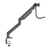 StarTech Desk Mount Dual Monitor Arm with USB & Audio - Slim Full Motion Adjustable Dual Monitor VESA Mount for up to 32" Displays - Ergonomic Articulating - C-Clamp/Grommet