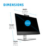 HP E24mv G4 24" Full HD Monitor | 1920 x 1080 60Hz HDMI VGA DP