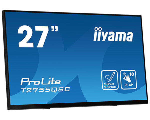 iiyama ProLite T2755QSC-B1 27" Full HD Monitor | 2560 x 1440 75Hz HDMI DP