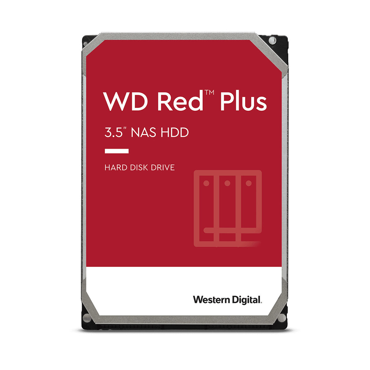 Western Digital  Internal Hard Drive  WD Red Plus 3.5" 12000 GB Serial ATA III