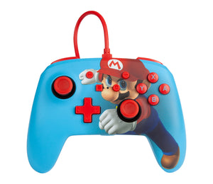 PowerA 1518605-01 Gaming Controller Black, Blue, Red, White USB Gamepad Analogue Nintendo Switch