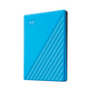 Western Digital My Passport 4 TB Encrypted External HDD | USB 3.2  Blue