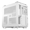 ASUS TUF GAMING GT502 Horizon TG ARGB White Midi Tower PC Case White | Liquid Cooling Support