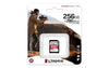 Kingston Technology 256GB Canvas React Plus SDXC UHS-II 280R/150W U3 V60 for Full HD/4K