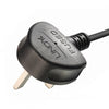 Lindy 2m Mains UK 3 Pin Plug to Hot Conditioned IEC C15 Power Cable – Kettle Lead