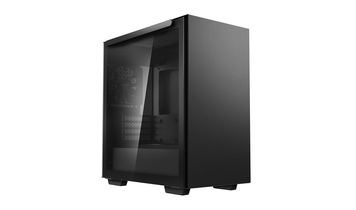 DeepCool MACUBE 110 Midi Tower PC Case Black | Liquid Cooling Support