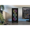 Corsair 2000D RGB AIRFLOW Small Form Factor (SFF) PC Case Black | Liquid Cooling Support