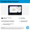 HP OmniBook X FlipNGAI 14-fk0004na Copilot+ PC AMD Ryzen™ AI 5 340 Hybrid (2-in-1) 35.6 cm (14") Touchscreen 2K 16 GB LPDDR5x-SDRAM 512 GB SSD Wi-Fi 7 (802.11be) Windows 11 Home Silver