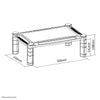 Neomounts by Newstar monitor/laptop riser