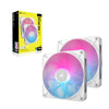Corsair iCUE LINK RX140 RGB Case Fan | 140mm 1700 RPM 94.7 CFM PWM RGB Magnetic levitation bearing White