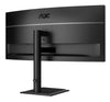 AOC E4 CU34E4CV computer monitor 86.4 cm (34") 3440 x 1440 pixels UltraWide Quad HD LCD Black