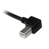 StarTech 3m USB 2.0 A to Left Angle B Cable - M/M