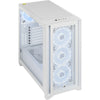 Corsair iCUE 4000D RGB Midi Tower PC Case White | Liquid Cooling Support