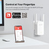 Mercusys AX1500 Wi-Fi 6 Range Extender Wi-Fi Range Extender | Dual-Band 1201 Mbps White