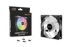 be quiet! LIGHT WINGS LX 120mm PWM Case Fan | 120mm 1600 RPM 51.5 CFM PWM RGB Rifle bearing Black