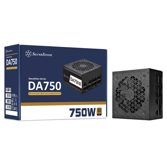 Silverstone DA750 Gold 750W ATX Fully-Modular Power Supply Unit | 80 PLUS Gold