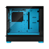Fractal Design Pop Air RGB Tower PC Case Black, Cyan | Liquid Cooling Support
