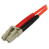 StarTech Fiber Optic Cable - Multimode Duplex 50/125 - LSZH - LC/ST - 1 m