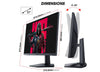 Koorui GN02 27" Full HD Gaming Monitor | 1920 x 1080 240Hz 1ms HDMI DP