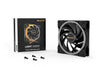 be quiet! Light Wings High Speed Fan | 120mm 2500 RPM 52.3 CFM PWM RGB Rifle bearing Black