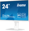 iiyama ProLite XUB2497HSU-W2 24" Full HD Monitor | 1920 x 1080 100Hz 1ms HDMI DP
