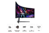 Samsung Odyssey 57" G95NC Odyssey Neo G9 240Hz Dual UHD Monitor 57" Curved Gaming Monitor | 7680 x 2160 240Hz 1ms HDMI DP