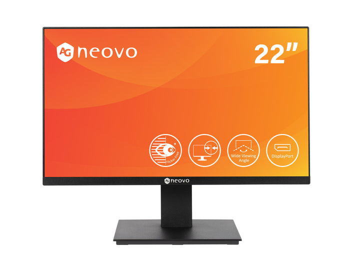 AG Neovo LA-2202 22" Full HD Monitor | 1920 x 1080 75Hz HDMI VGA DP
