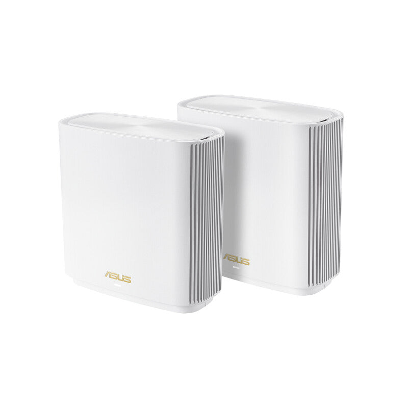 ASUS ZenWiFi AX XT8 (W-2-PK) wireless router Gigabit Ethernet Tri-band (2.4 GHz / 5 GHz / 5 GHz) 4G White