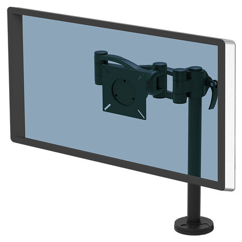 Vista Single Monitor Arm Monitor Mount 32 Inch Screens Adjustable Monitor Desk Mount Pan 180° Rotation 360° VESA 75 x 75 100 x 100