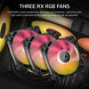 Corsair iCUE LINK TITAN RX RGB AIO Liquid Cooler | 360mm 2100 RPM 73.5 CFM RGB Black