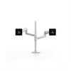 Ergotron LX Series LX Dual Stacking Arm 101.6 cm (40") Clamp White