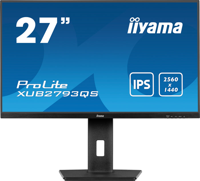 iiyama ProLite XUB2793QS-B7 27" Quad HD Monitor | 2560 x 1440 100Hz 1ms HDMI DP