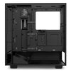 NZXT H5 Elite RGB Midi Tower PC Case Black, Transparent | Liquid Cooling Support