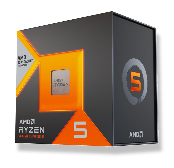 AMD Ryzen 5 7500X3D 6 Core Processor | Socket AM5 | 4GHz | 96MB Cache | No Cooler | AMD Radeon Graphics