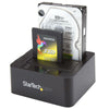 StarTech.com Dual-Bay USB 3.0 / eSATA to SATA Hard Drive Docking Station, USB Hard Drive Dock, External 2.5/3.5" SATA I/II/III SSD/HDD Docking Station, Hot-Swap Hard Drive Bays, Top-Loading