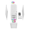 DeepCool CH560 WH ARGB Midi Tower PC Case White | Liquid Cooling Support
