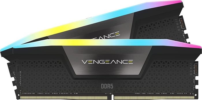 Corsair Vengeance 32 GB (2x16 GB) DDR5 5200 MHz Memory Kit | CL40, XMP, Heatsink, ARGB