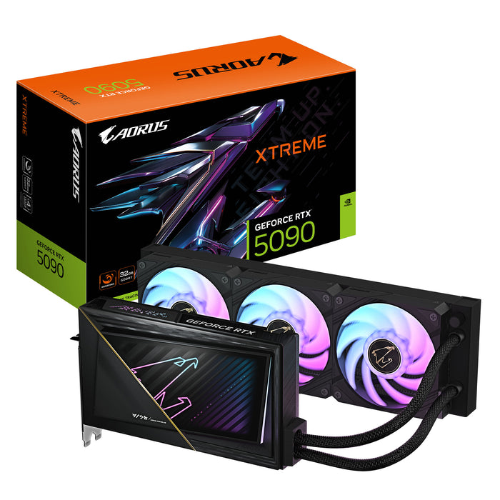 Gigabyte GeForce RTX 5090 32 GB GDDR7 Overclocked Graphics Card | PCIe 5.0 x16 | 3 x DP and 1 x HDMI | Active Cooling