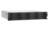 QNAP TS-H1277AXU-RP Rack (2U) NAS | 12-bay, HDD & SSD, AMD Ryzen 5 CPU, 16 GB GB RAM, 4 x LAN Ports