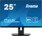 iiyama ProLite XUB2595WSU-B5 25" WUXGA Monitor | 1920 x 1200 HDMI VGA DP