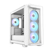 ASUS A23 PLUS TG ARGB WHITE PC Case White | Liquid Cooling Support