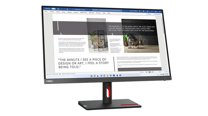 Lenovo ThinkVision S27i-30 27" Full HD Monitor | 1920 x 1080 100Hz HDMI VGA