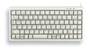 CHERRY Compact Keyboard, QWERTY, 83 keys, Combi USB/PS2, Light Grey Keyboard | Wired, QWERTY, Grey