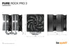 be quiet! Pure Rock Pro 3 Processor Air cooler 12 cm Silver