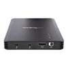 StarTech.com 4 Bay Thunderbolt 3 NVMe Enclosure, For M.2 NVMe SSD Drives, 1x DisplayPort Video/ 2x TB3 Downstream Ports, 40Gbps, 72W Power Supply, External Hard Drive Enclosure