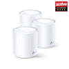 TP-LINK Whole Home Mesh Wi-Fi System, AX3000 Dual-band Wi-Fi 6 Mesh System | 3-Pack, White