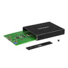 StarTech Dual-Slot Drive Enclosure for M.2 SATA SSDs - USB 3.1 (10Gbps) - RAID