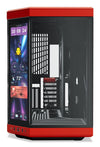 HYTE Y70 Touch Infinite Midi Tower PC Case Black, Cherry colour | Liquid Cooling Support